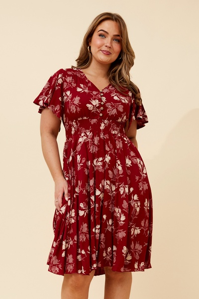 SANDY FLORAL DRESS