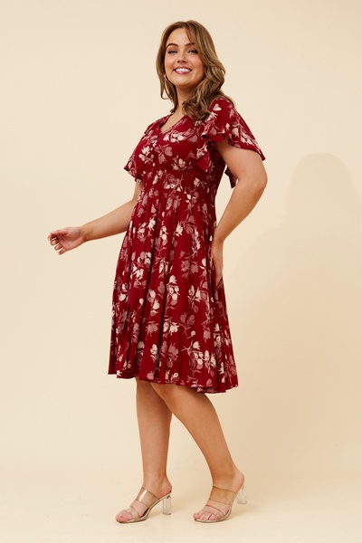SANDY FLORAL DRESS