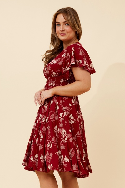 SANDY FLORAL DRESS