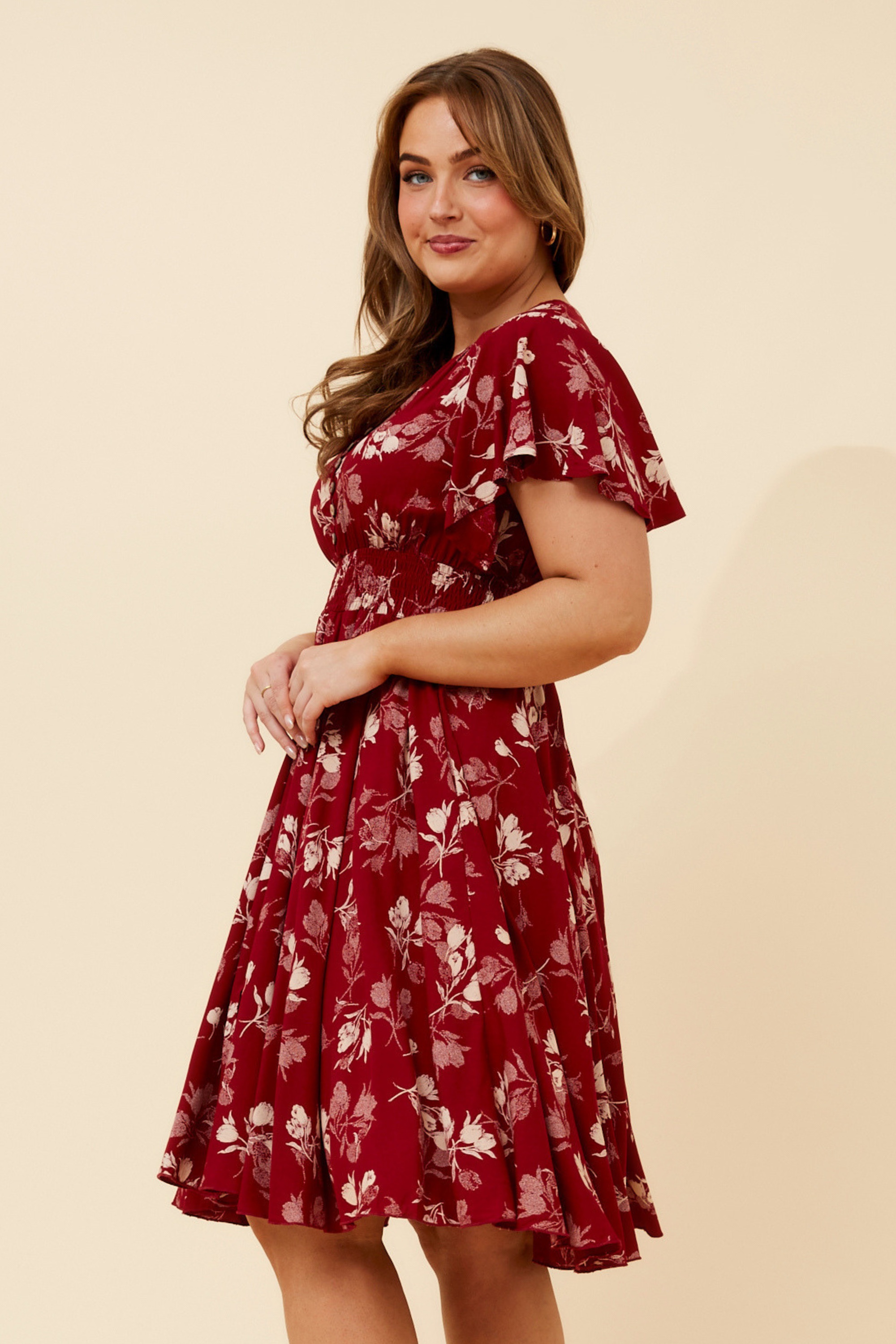 SANDY FLORAL DRESS
