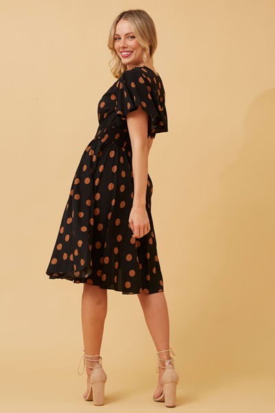 SANDY POLKA DOT DRESS