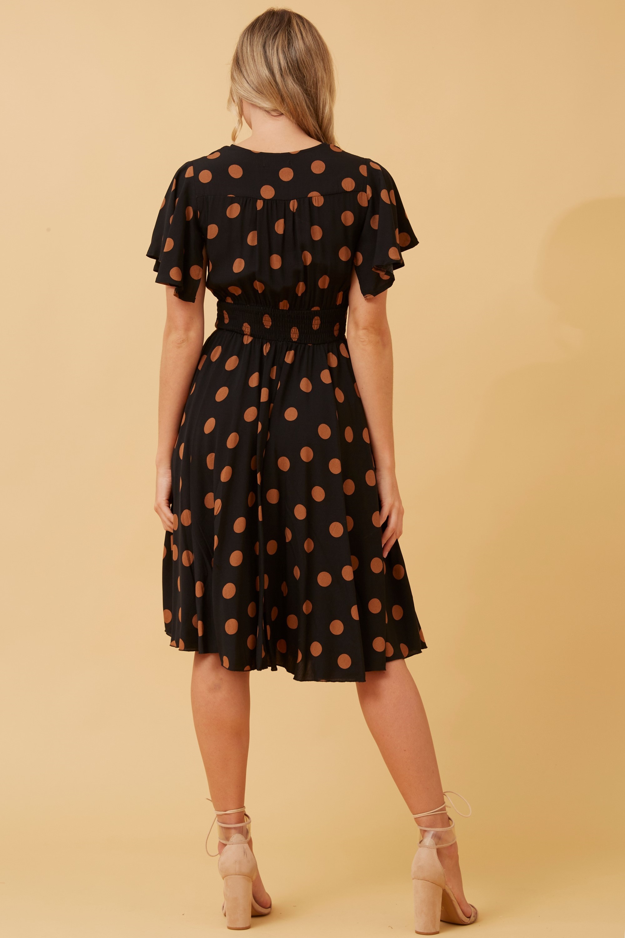 SANDY POLKA DOT DRESS