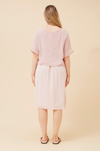 SANTANA LAYERED MESH DRESS