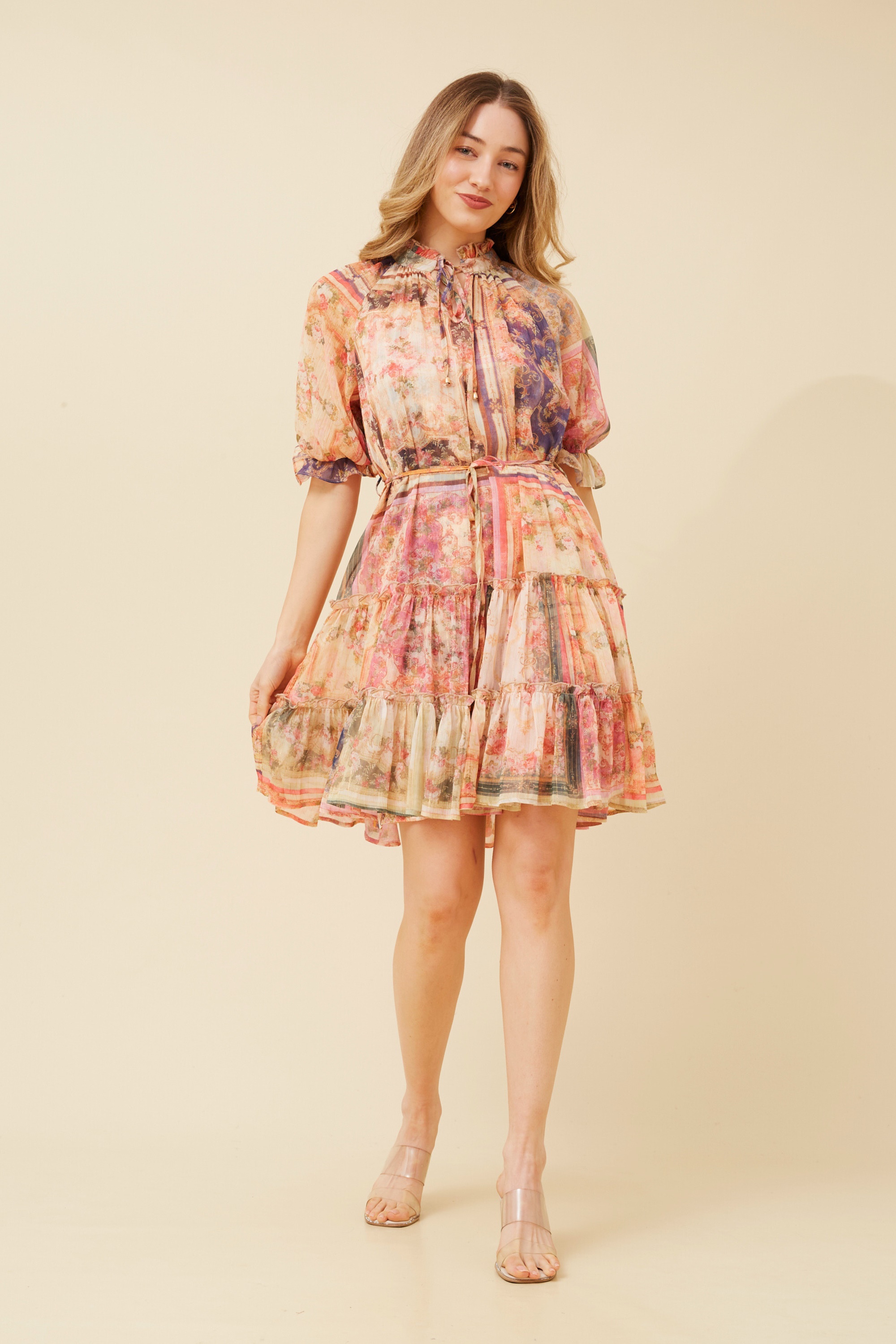 SAVANNAH TIERED DRESS