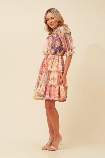 SAVANNAH TIERED DRESS