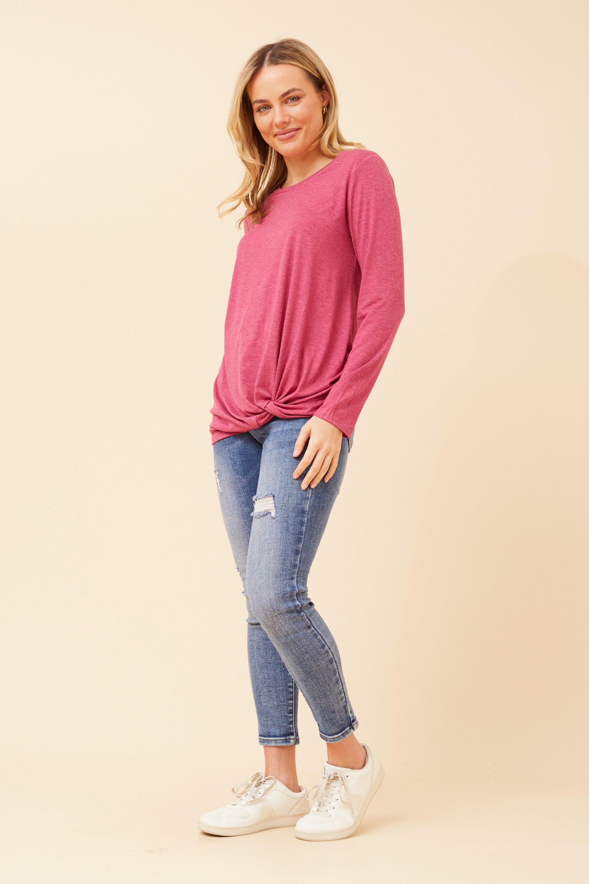SEEMA KNOT DETAIL TOP