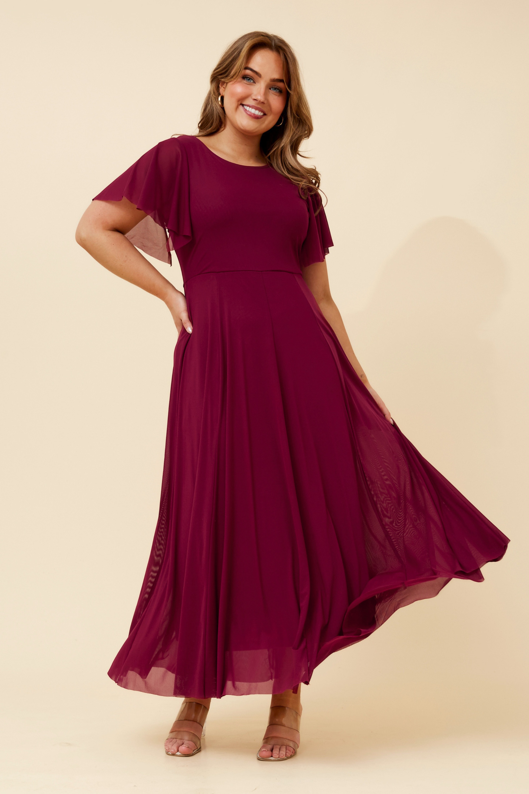 SELI MESH MAXI DRESS