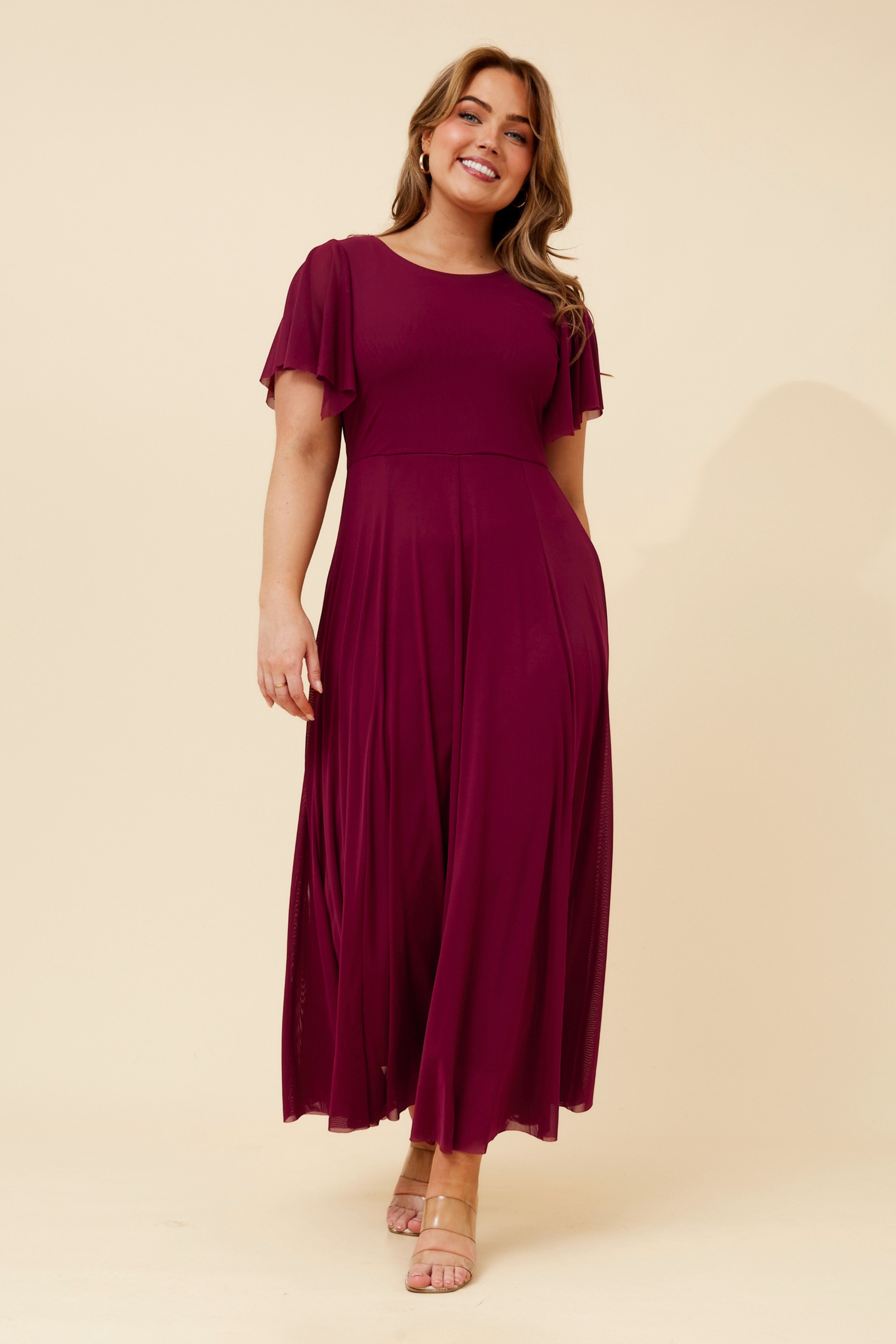 SELI MESH MAXI DRESS