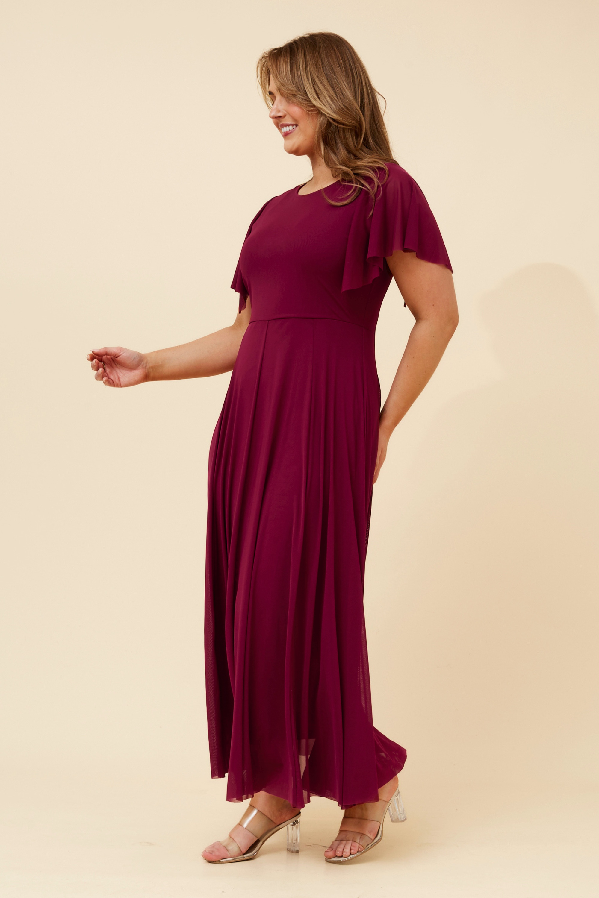 SELI MESH MAXI DRESS