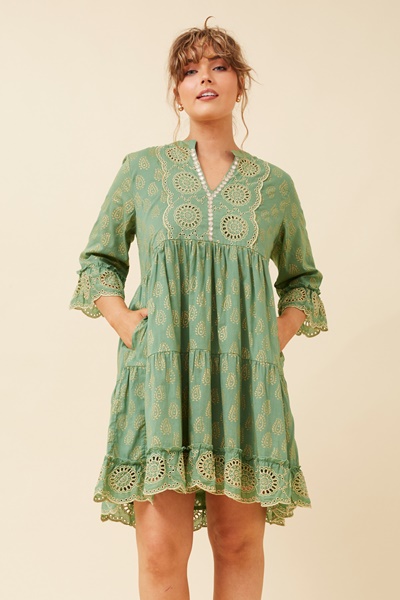 SETH EMBROIDERED DRESS