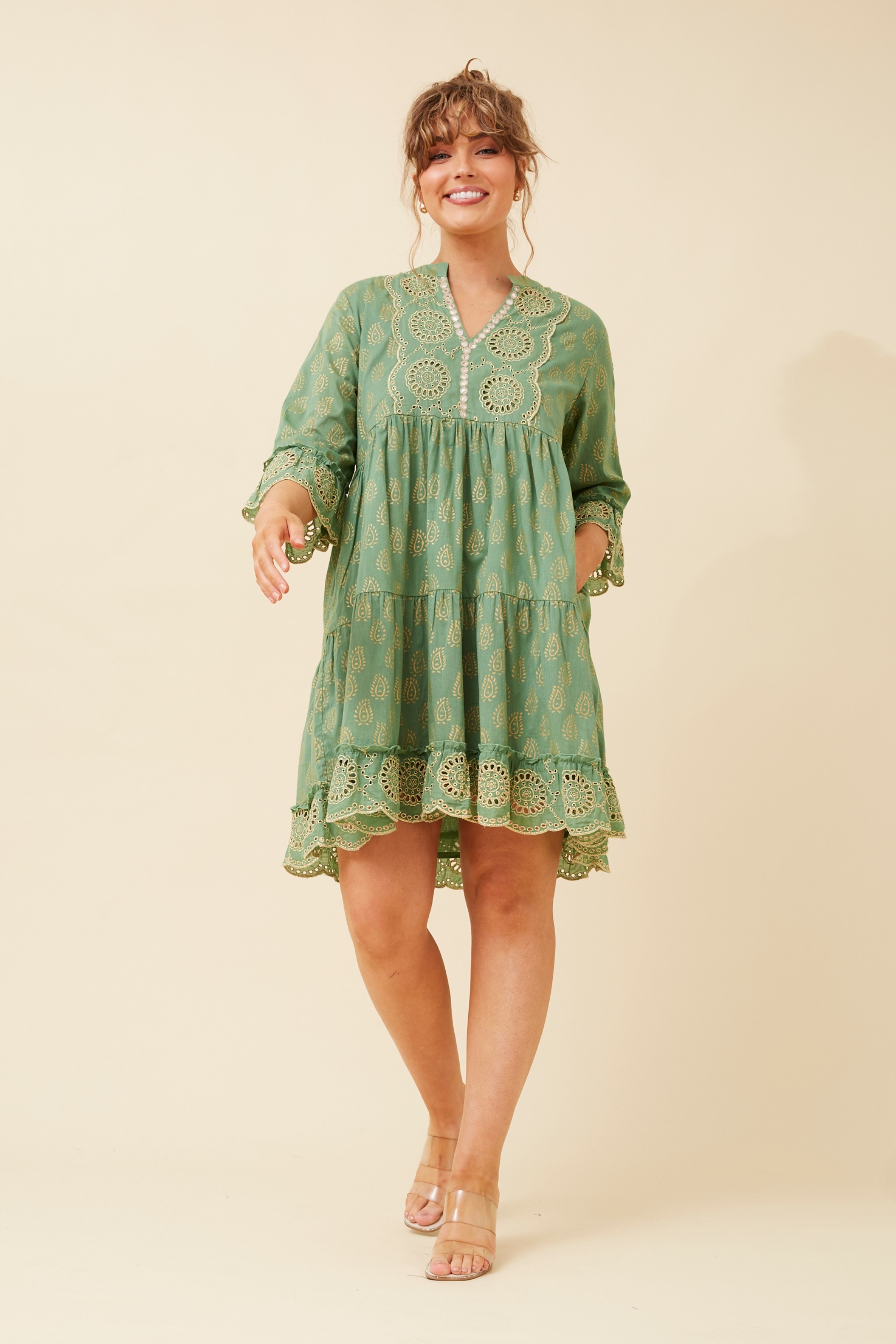 SETH EMBROIDERED DRESS