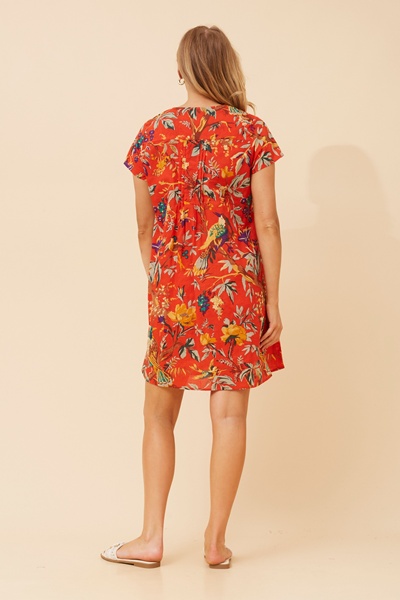 SHALIMAR BOTANICAL PRINT DRESS