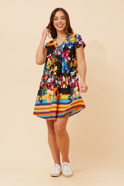 SHALIMAR FLORAL PRINT DRESS