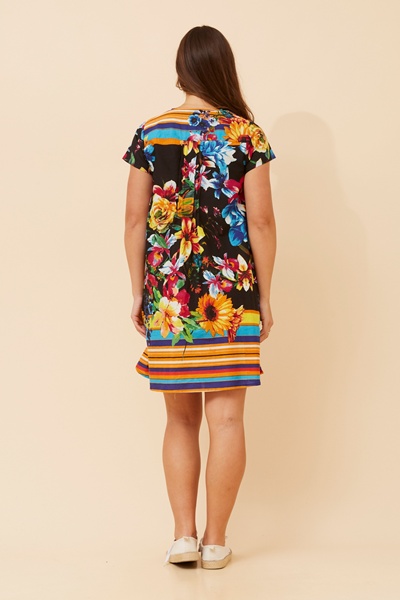 SHALIMAR FLORAL PRINT DRESS