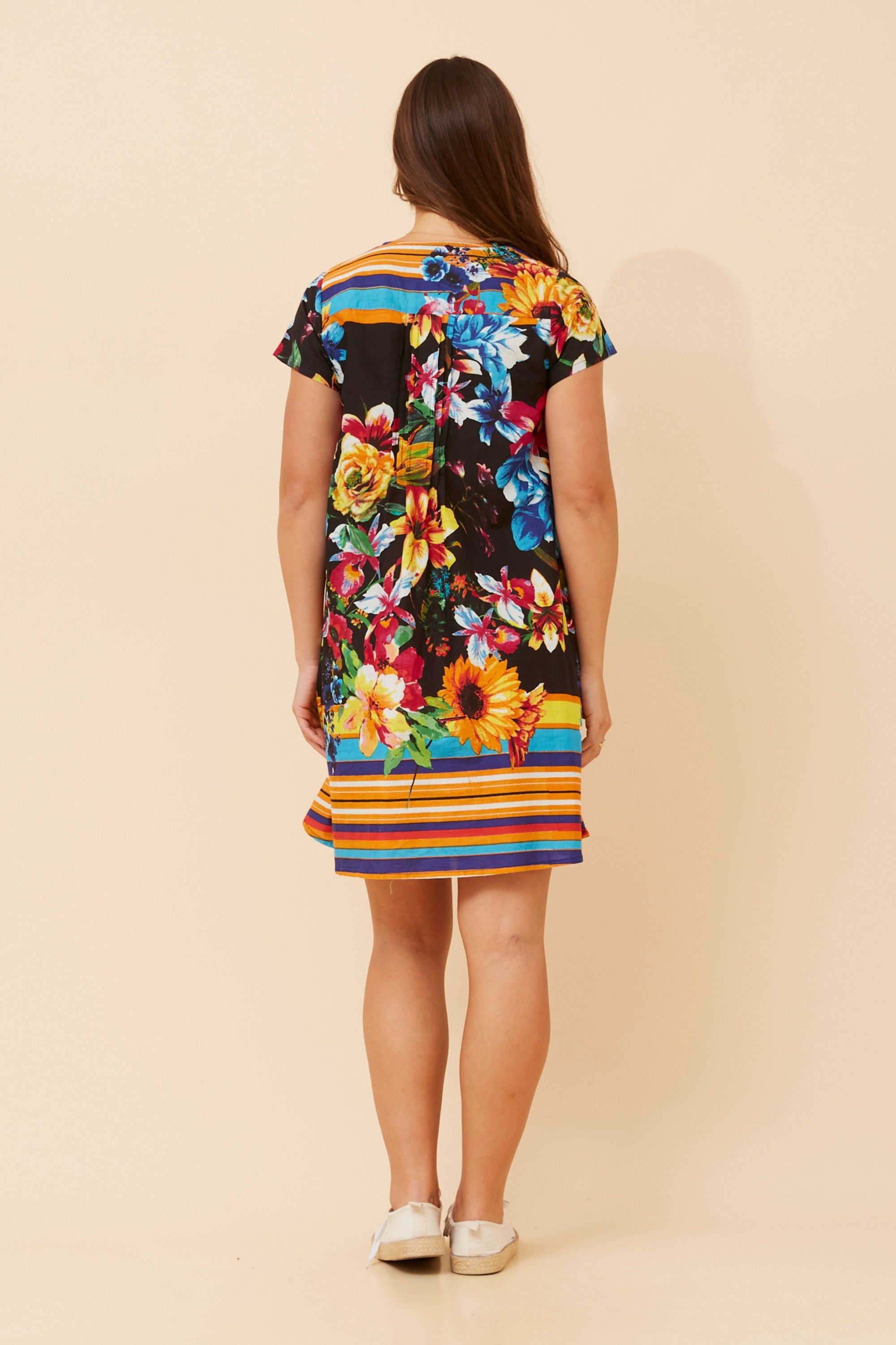 SHALIMAR FLORAL PRINT DRESS