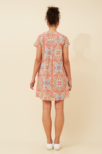 SHALIMAR FLORAL SHORT DRESS
