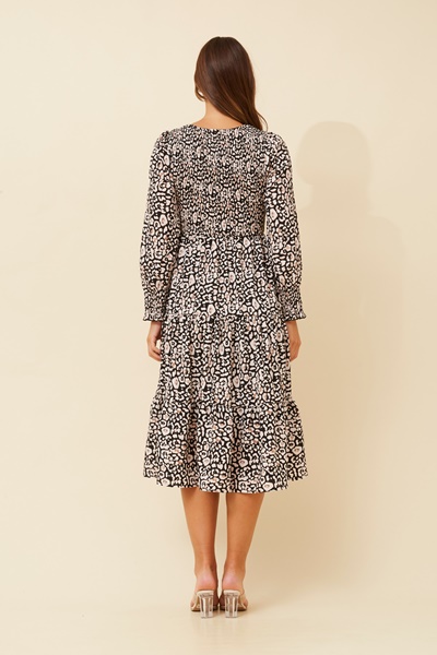 SHERRY ANIMAL PRINT DRESS