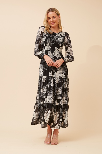 SHERRY FLORAL MAXI DRESS