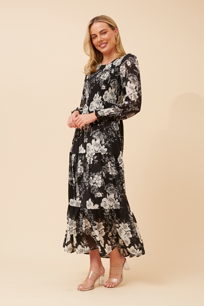 SHERRY FLORAL MAXI DRESS