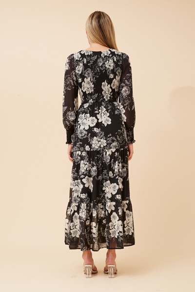 SHERRY FLORAL MAXI DRESS