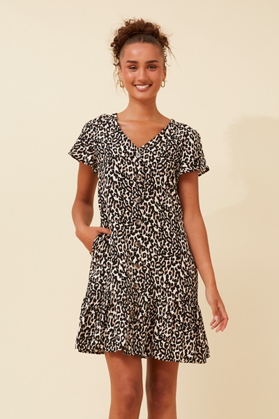 SHILOH ANIMAL PRINT DRESS