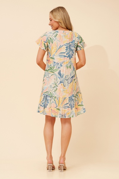 SHILOH FLORAL SHORT DRESS