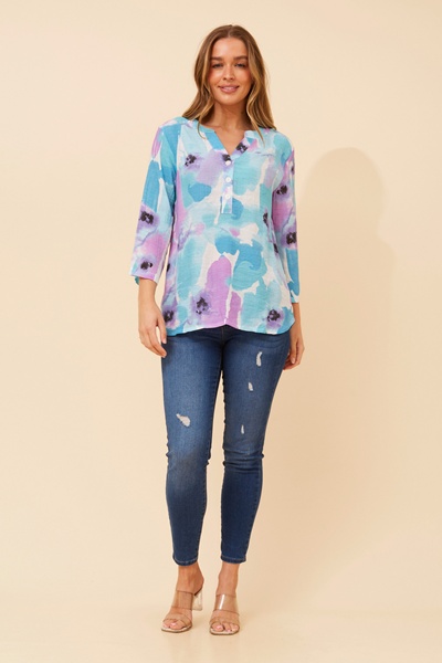 SHILPI ABSTRACT PRINT BLOUSE