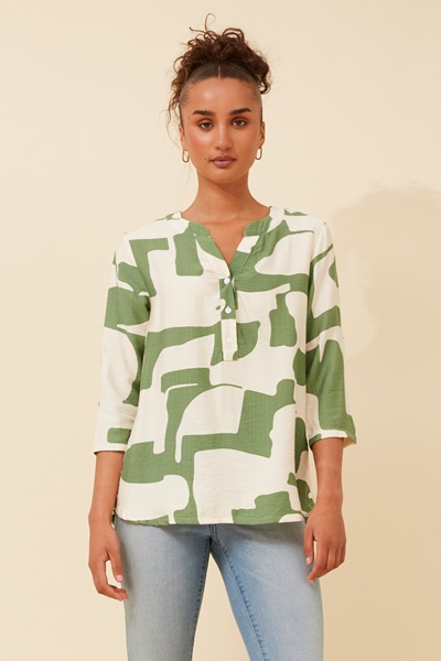 SHILPI ABSTRACT PRINT SHIRT