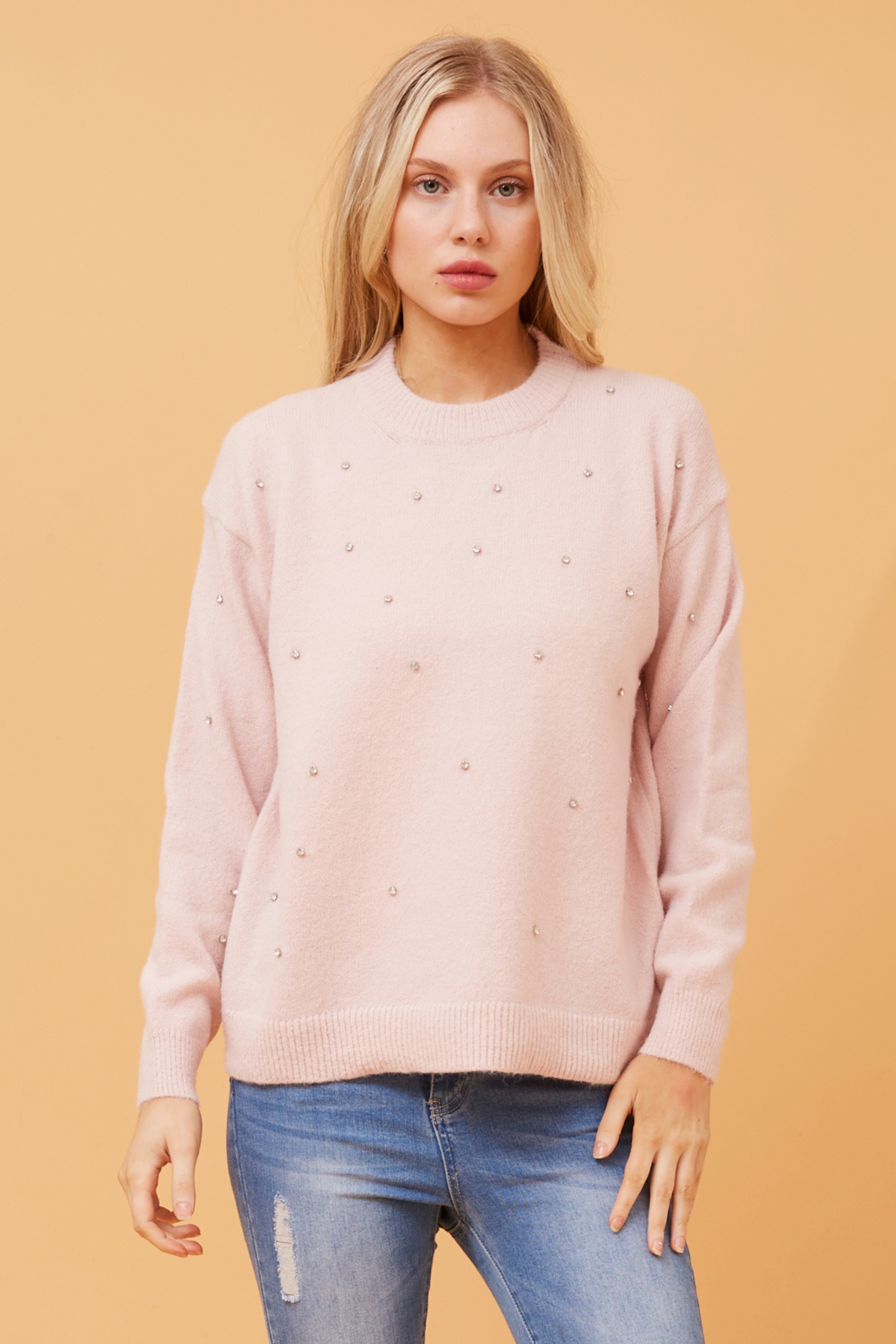 SHIMA DIAMANTE KNIT JUMPER