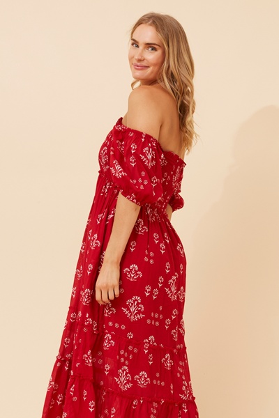 SIDRA FLORAL MAXI DRESS
