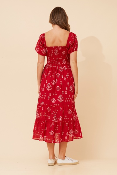 SIDRA FLORAL MAXI DRESS