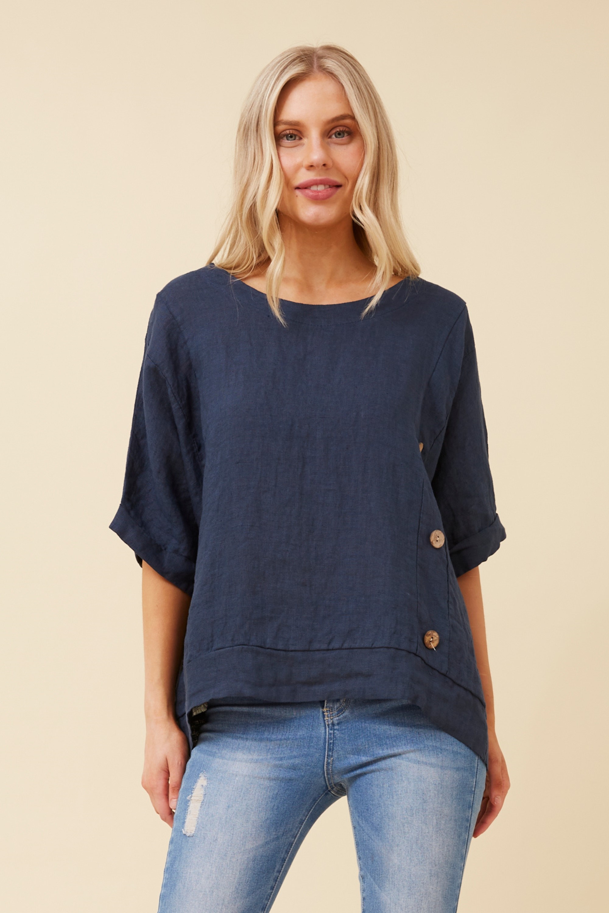 SIEN LINEN TOP