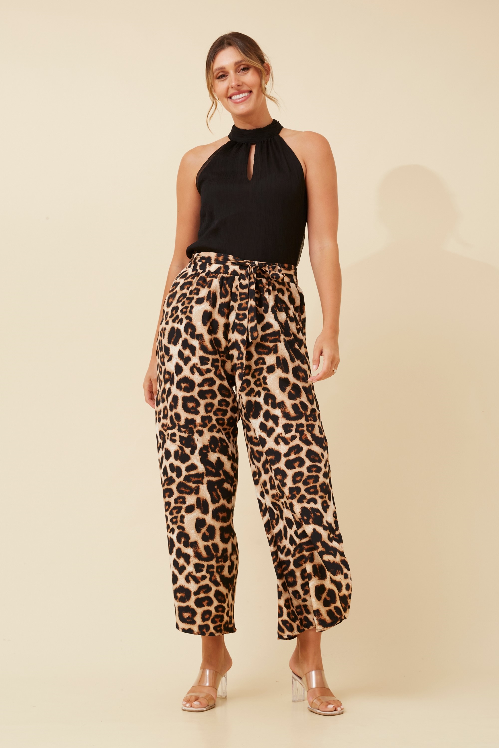 SISKA ANIMAL PRINT PANTS