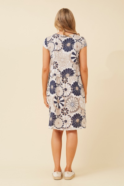 SISLEY FLORAL SHORT DRESS