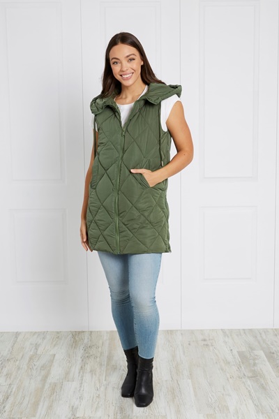 SLEEVELESS PUFFER VEST
