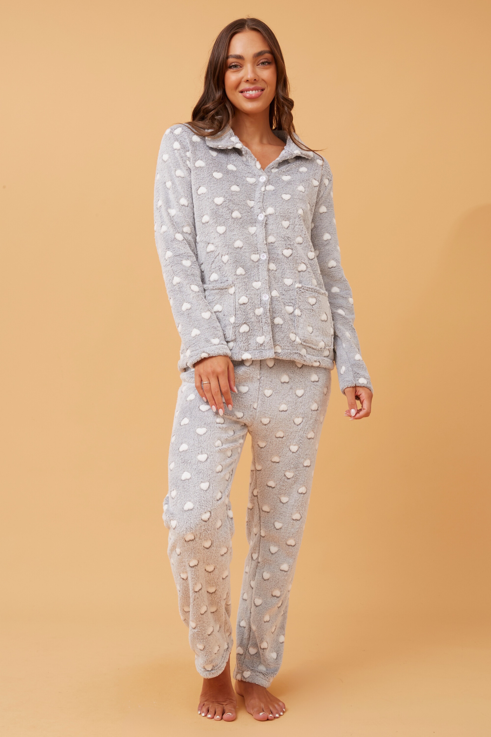 SOHO HEART PRINT PYJAMA SET