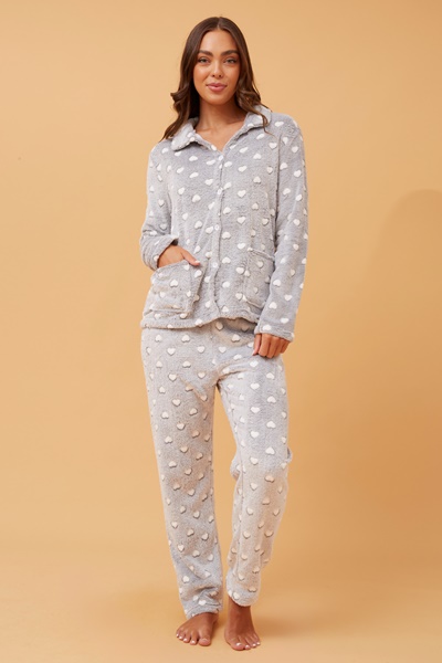 SOHO HEART PRINT PYJAMA SET