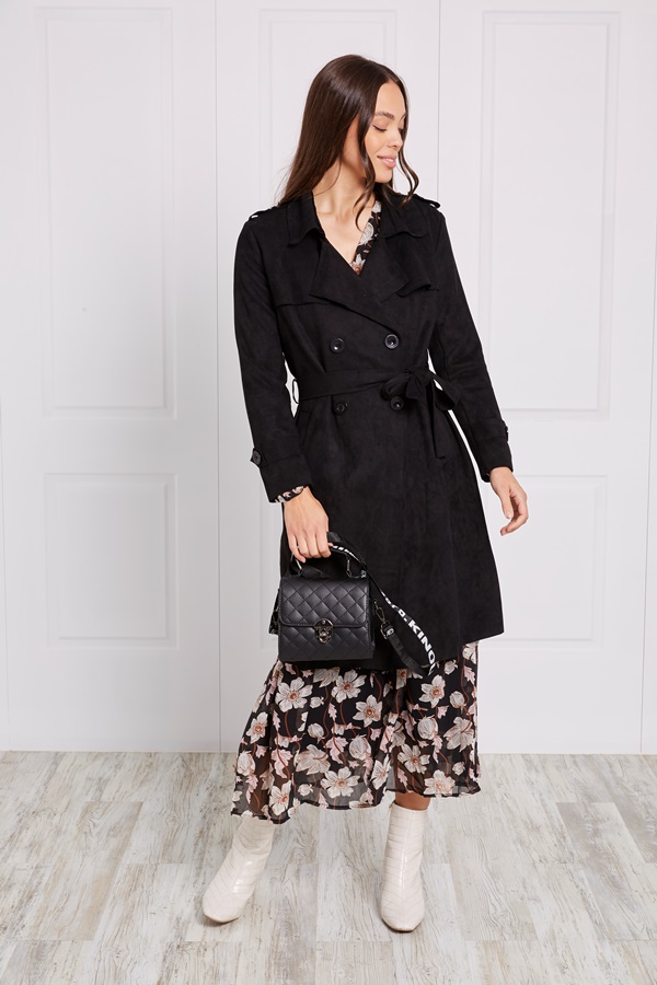 SOLID TRENCH COAT SOLID TRENCH COAT