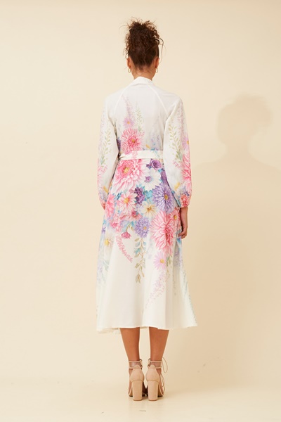 SONNET FLORAL MIDI DRESS