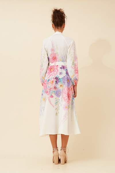 SONNET FLORAL MIDI DRESS