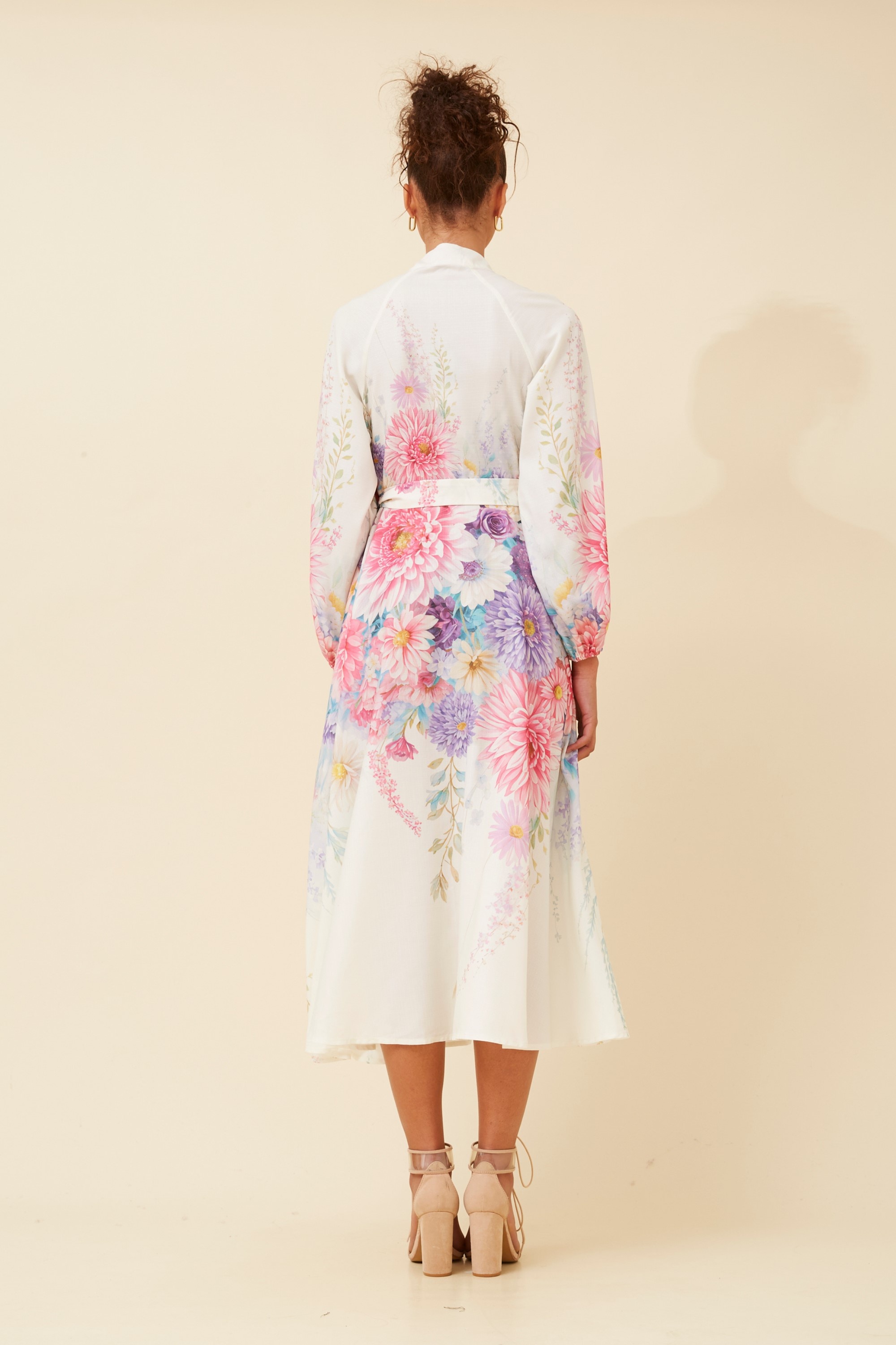 SONNET FLORAL MIDI DRESS