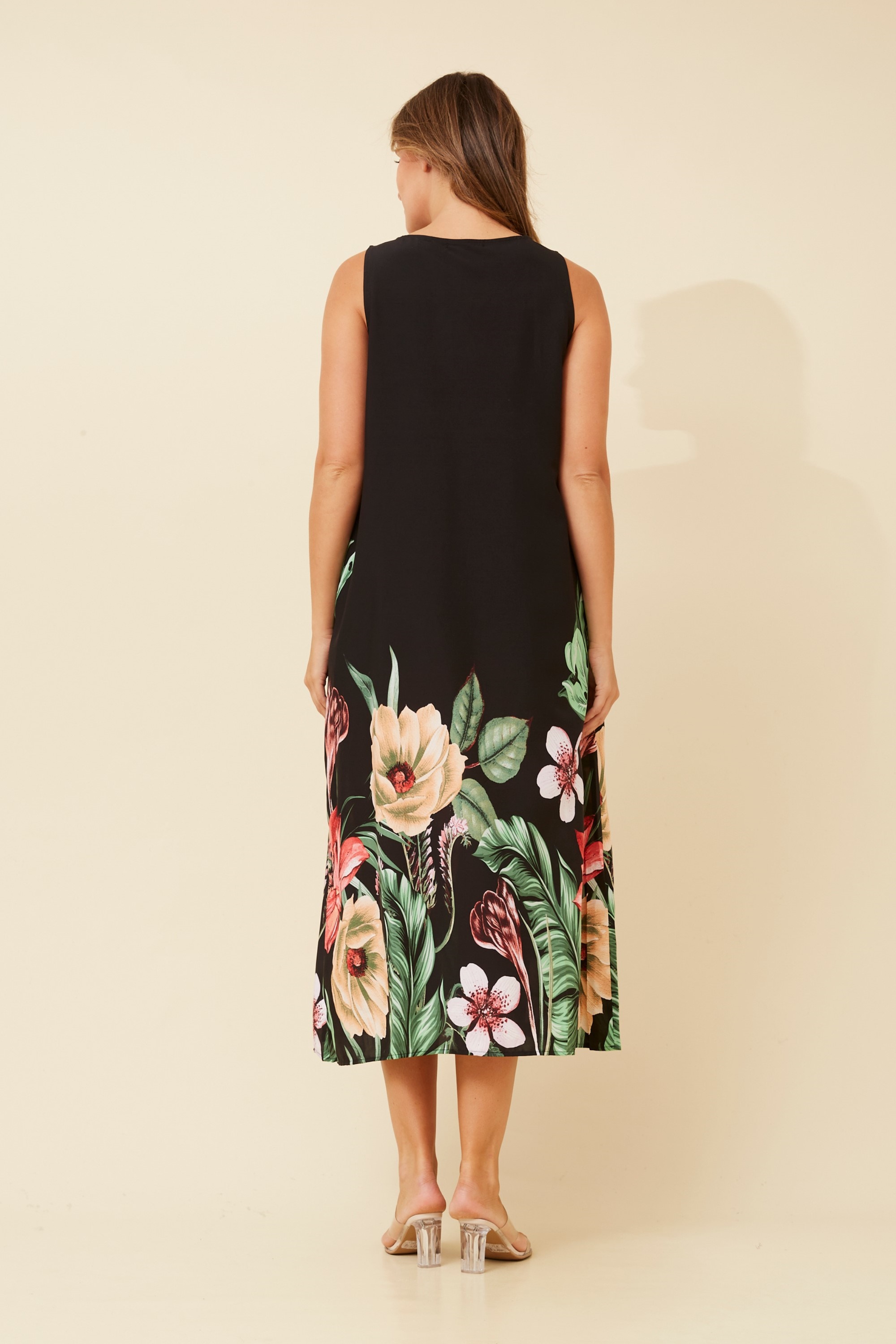 SORAY FLORAL MIDI DRESS