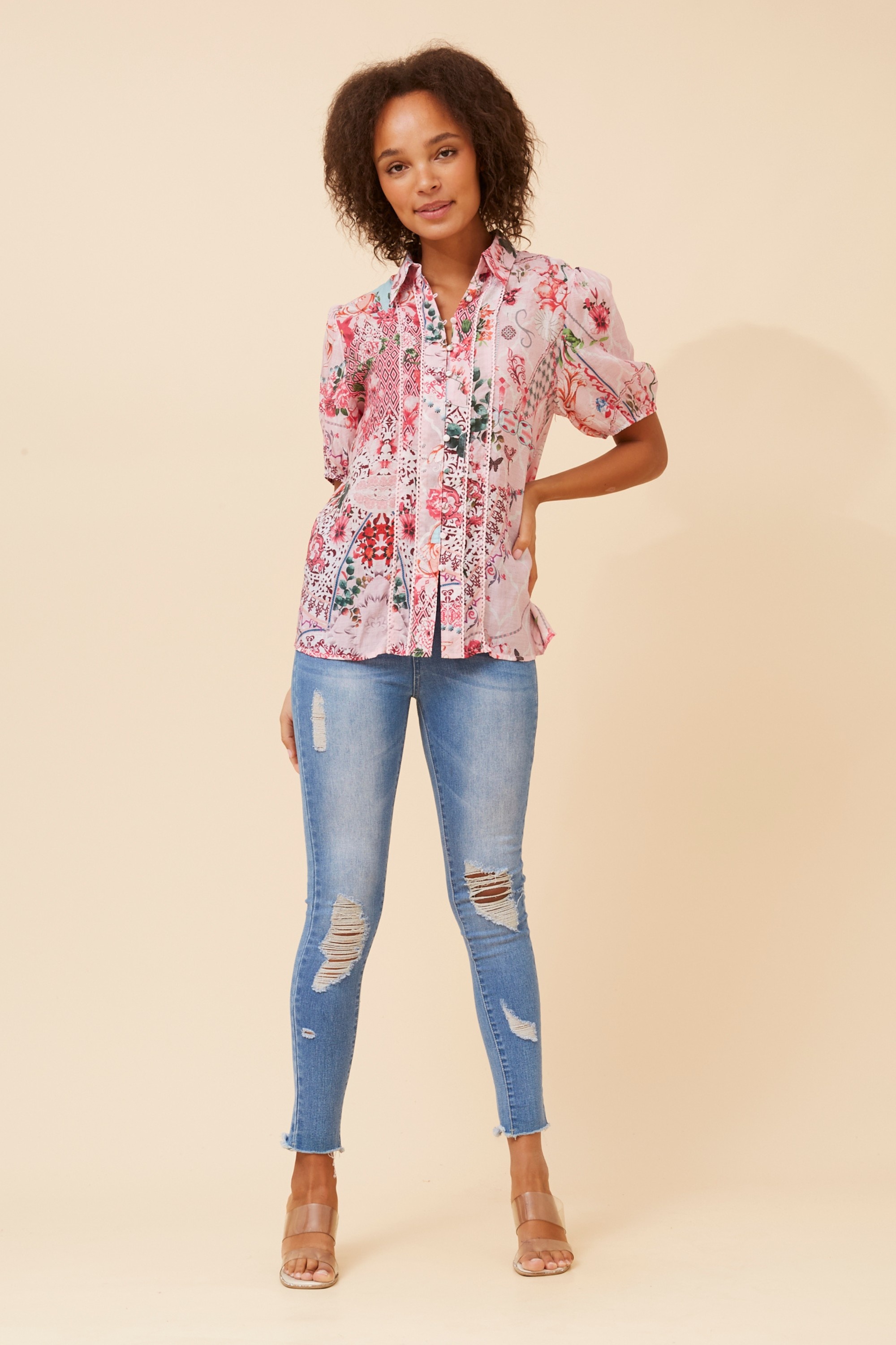 SORELLA FLORAL SHIRT