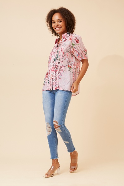 SORELLA FLORAL SHIRT