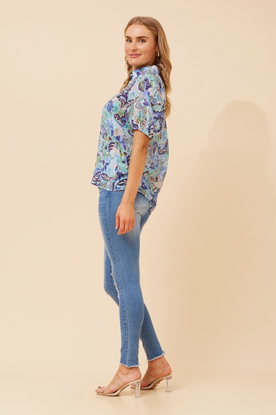 SORELLA PAISLEY PRINT SHIRT