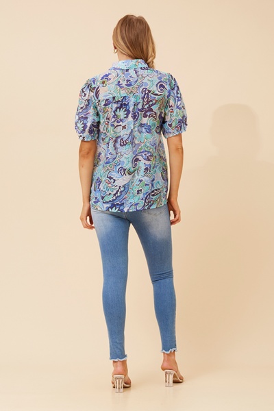 SORELLA PAISLEY PRINT SHIRT