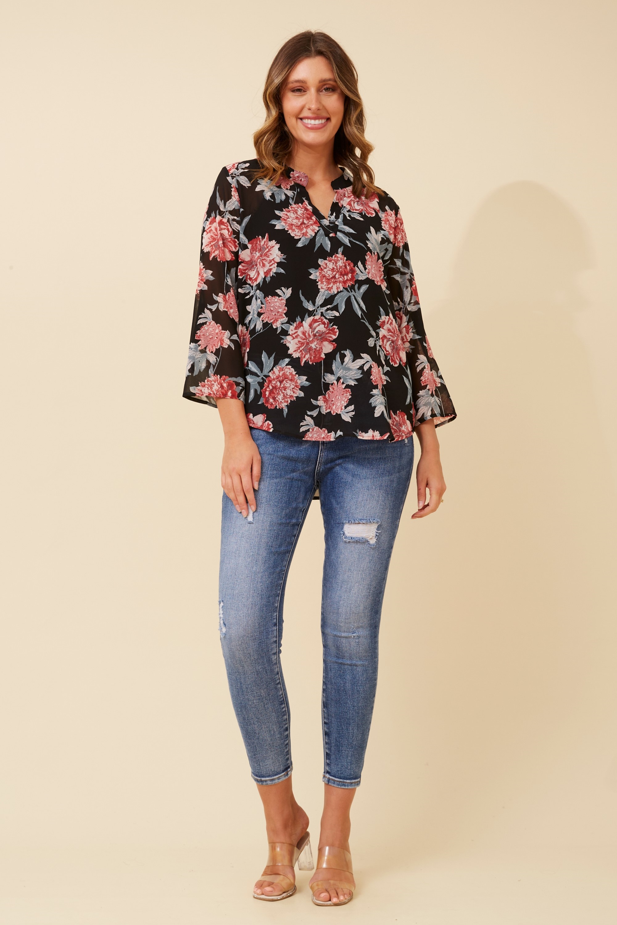 SPICY FLORAL TOP