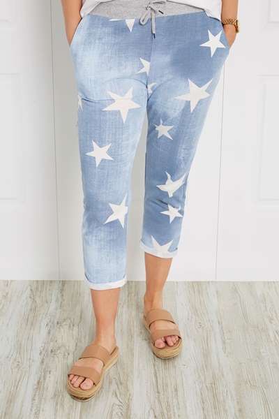 STAR PRINT JOGGER