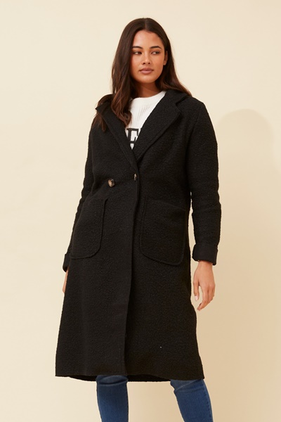 STEFANIA FLEECE COAT