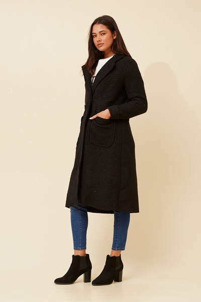 STEFANIA FLEECE COAT